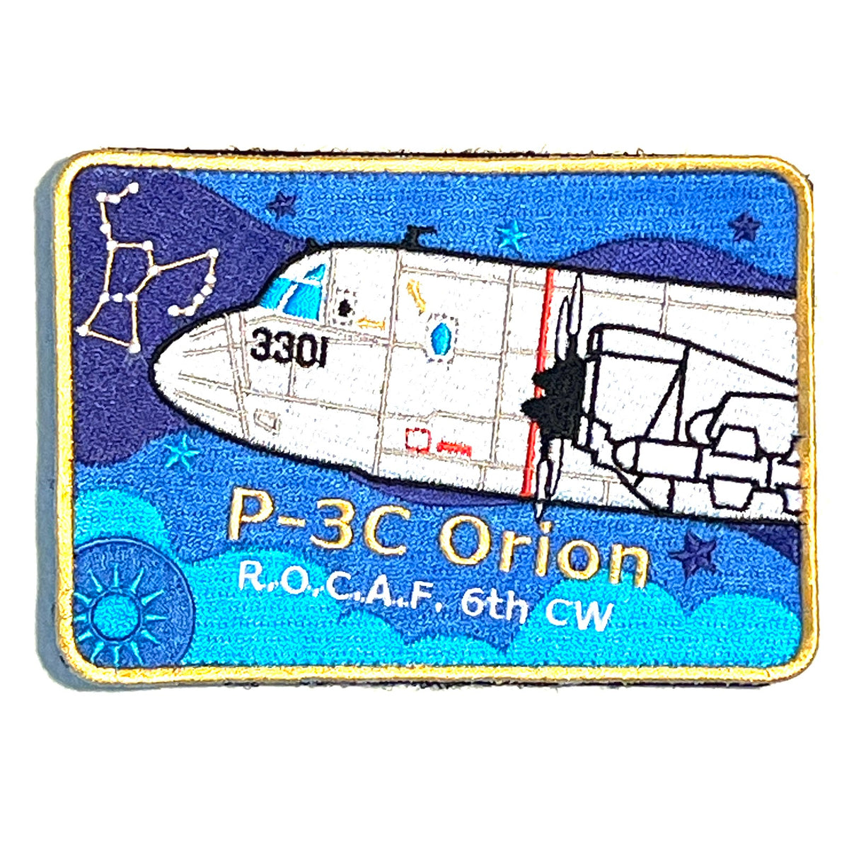 RBF現貨 ROCAF P-3C 11CM PATCH 臂章 ARM-P36TH 全球免運