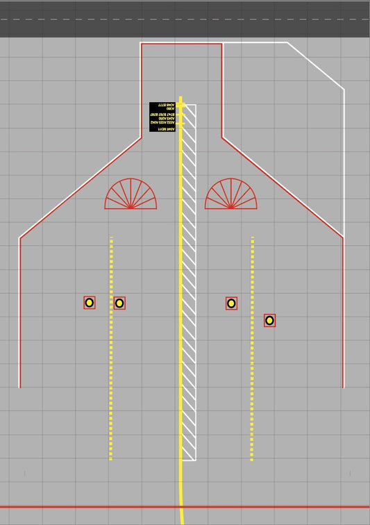 RBF 1:400 APRON 210x297mm APRON2-A4