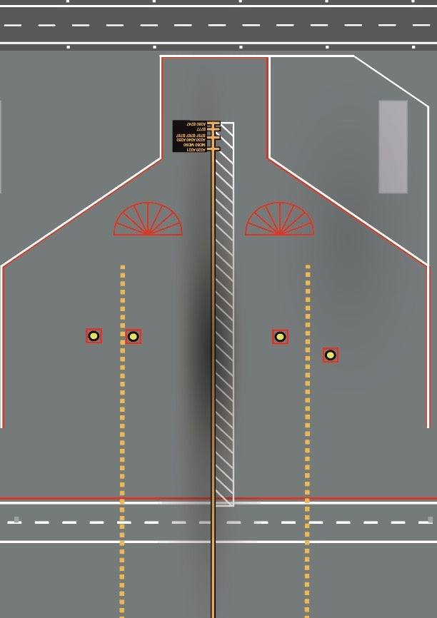 RBF 1:400 APRON 210x297mm APRON1-A4