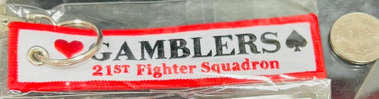 RBF GAMBLER 21ST KEY CHAIN KEY CHAIN K-21STSQ