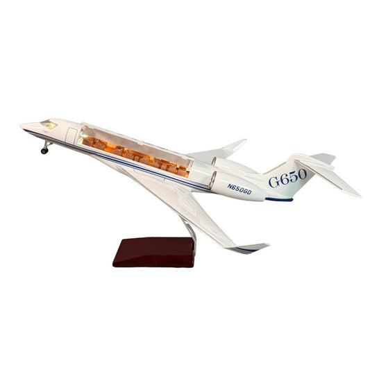 RBF 絕版 1:50 Gulfstream G650 cutaway Q101-1 全球免運