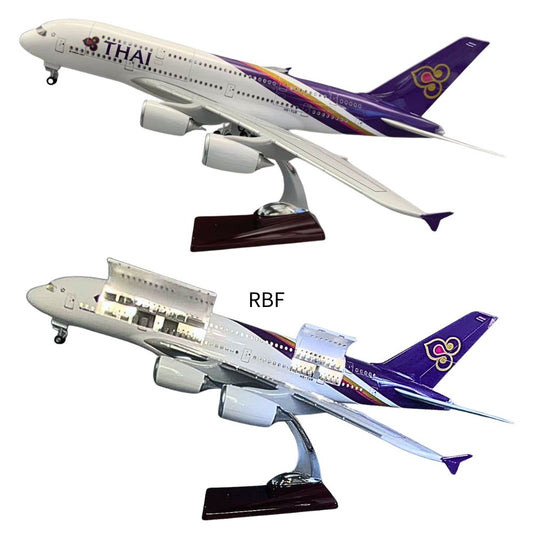 RBF 1:160 A380 THAI CUTAWAY MODEL A108-2 全球免運
