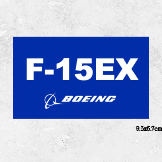RBF F-15EX STICKER 9.5x5.7cm S-F15EX
