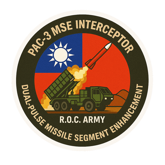 RBF TAIWAN PAC-3 STICKER 10CM S-RCPAC3