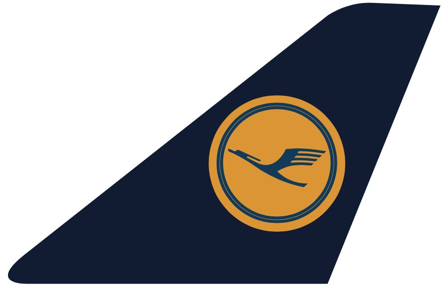 RBF現貨 LUFTHANSA 10CM STICKER 貼紙 S-T-LH 全球免運