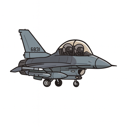RBF ROCAF F-16 6831 7cm S7-6831