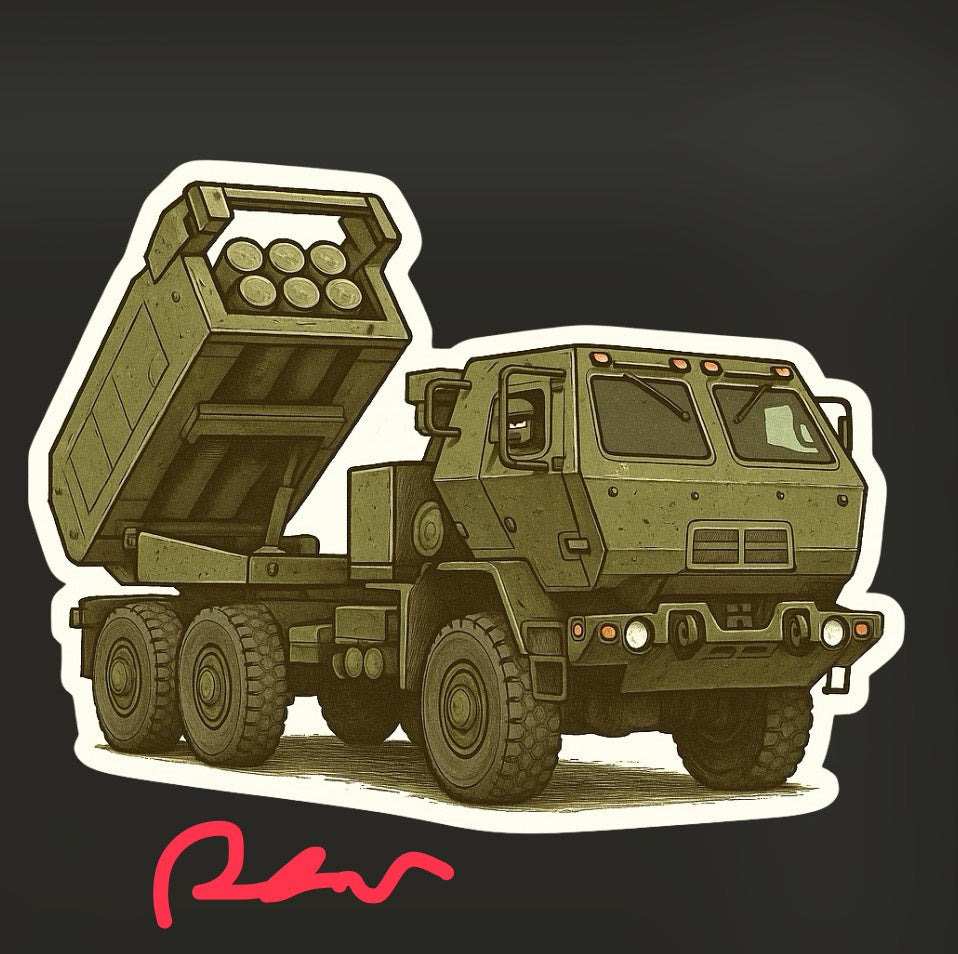 RBF HIMARS 10CM STICKER S10-HIMARS