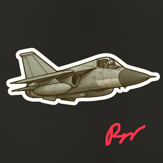 RBF F-111 10CM STICKER S10-F111