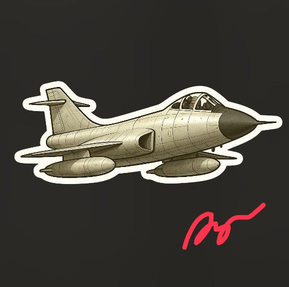 RBF現貨 F-101 10CM STICKER 貼紙 S10-F101 全球免運