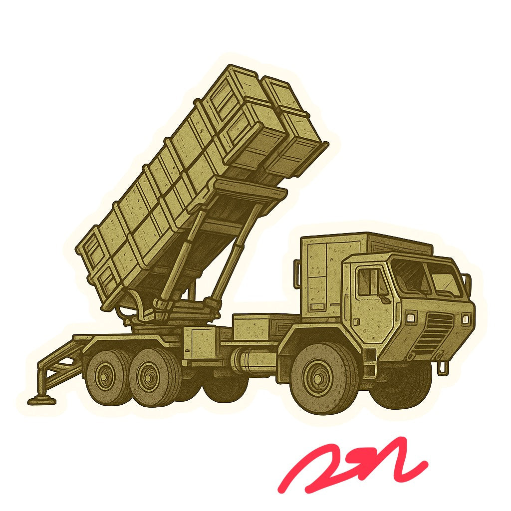 RBF現貨 MIM-104 10CM STICKER 貼紙 S10-MIM104 全球免運