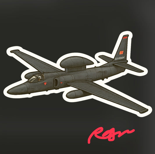 RBF U-2R 10CM STICKER S10-U2R