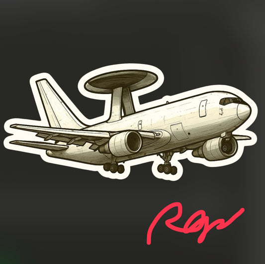 RBF E-767 10CM STICKER S10-E767