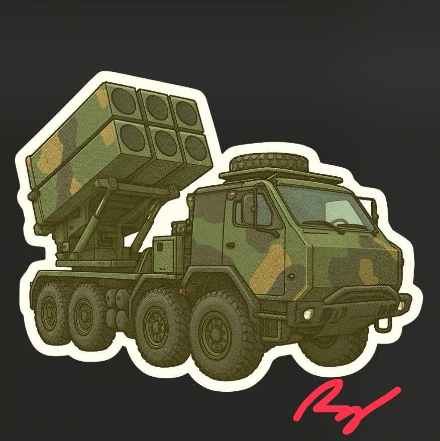 RBF NASAMS 10CM STICKER S10-NASAMS