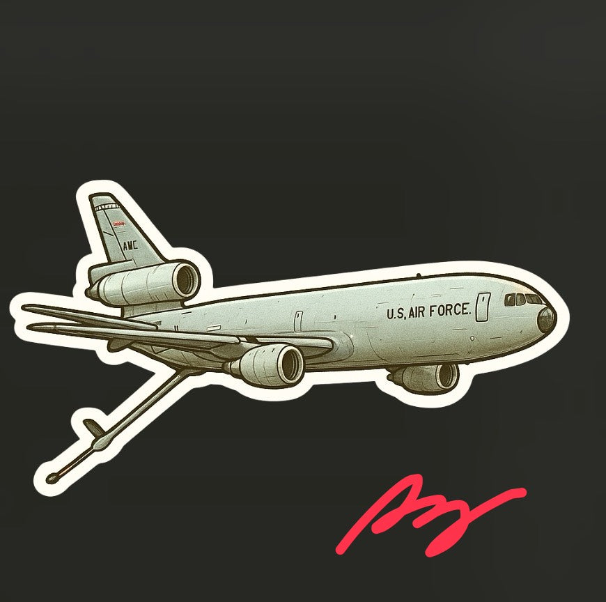 RBF現貨 KC-10 10CM STICKER 貼紙 S10-KC10 全球免運