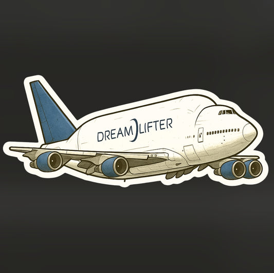 RBF 747 LCF 10CM STICKER S10-LCF