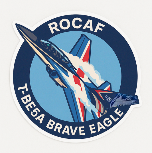 RBF ROCAF T-BE5A 10CM STICKER S10-TBE
