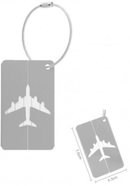 RBF LUGGAGE TAG SILVER LT-SILVER