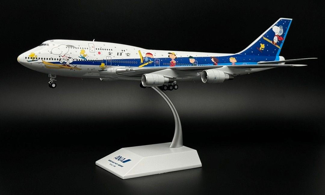 RBF現貨 JC 金屬 1:200 ANA 747-400D SNOOPY KJ-B744-085 全球免運