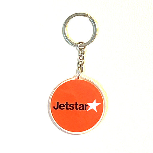 RBF JETSTAR Plastic key chain 5cm KR5-JQ
