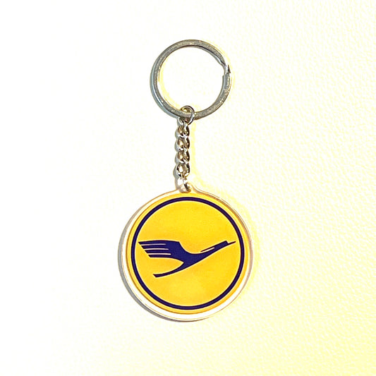 RBF LUFTHANSA Plastic key chain 5cm KR5-LH