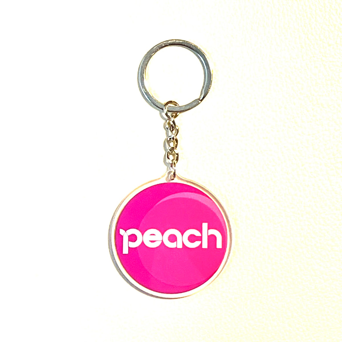 RBF絕版 PEACH Plastic key chain 5cm 鑰匙圈 KR5-MM 全球免運