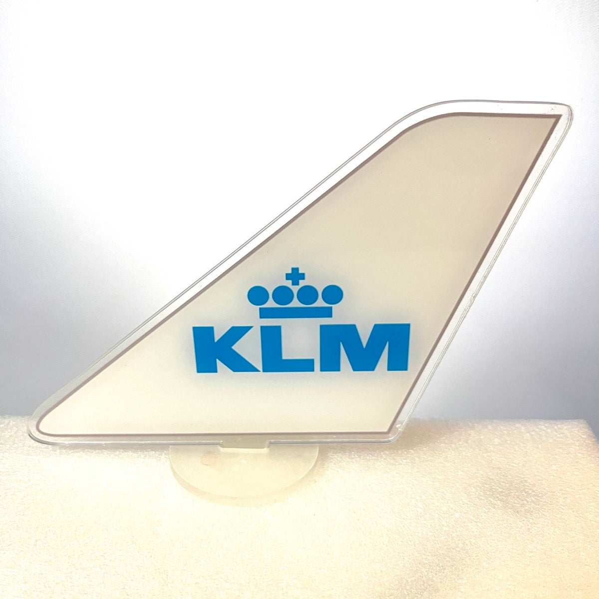 RBF現貨 KLM plastic tail 12x16cm 飛機尾翼 A1216-T-KL 全球免運