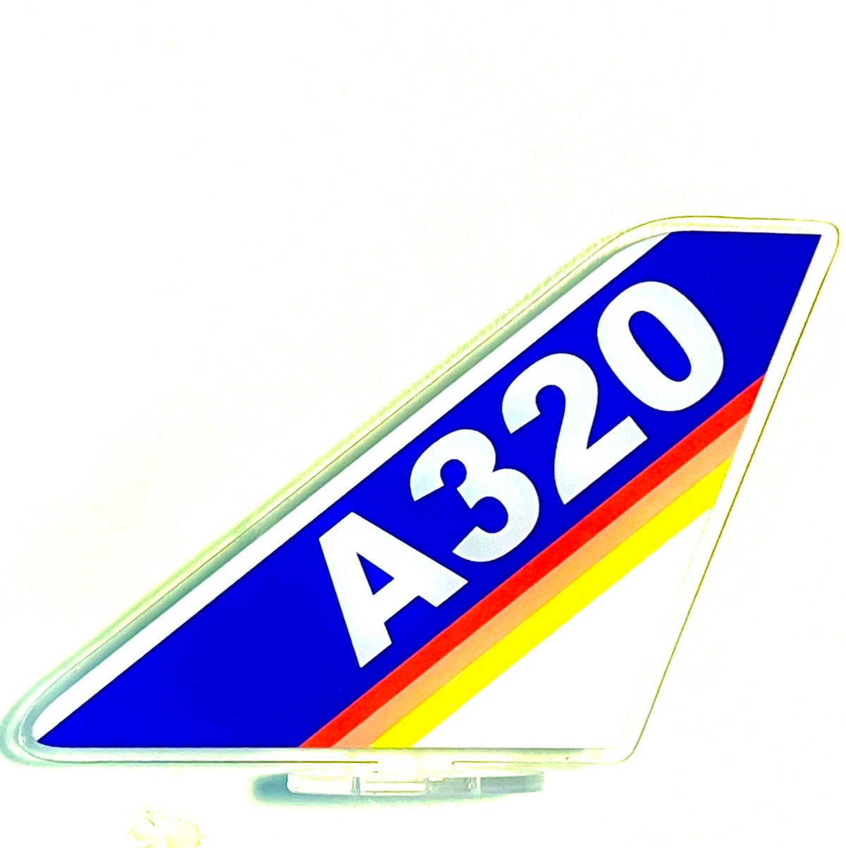 RBF絕版 A320 Plastic tail 12x16cm 飛機尾翼 A1216-T-A320 全球免運