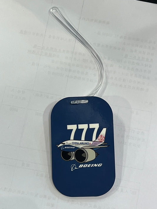 RBF CHINA AIRLINES 777 LUGGAGE TAG LT-CI777D