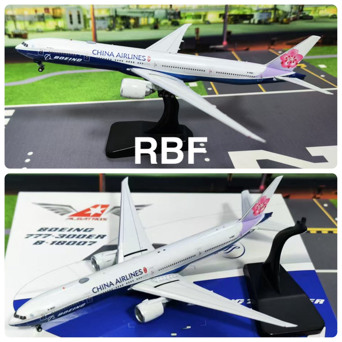 RBF現貨 ALB 金屬 1:400 China Airlines 777-300ER B-18007 ALB4CI007 全球免運
