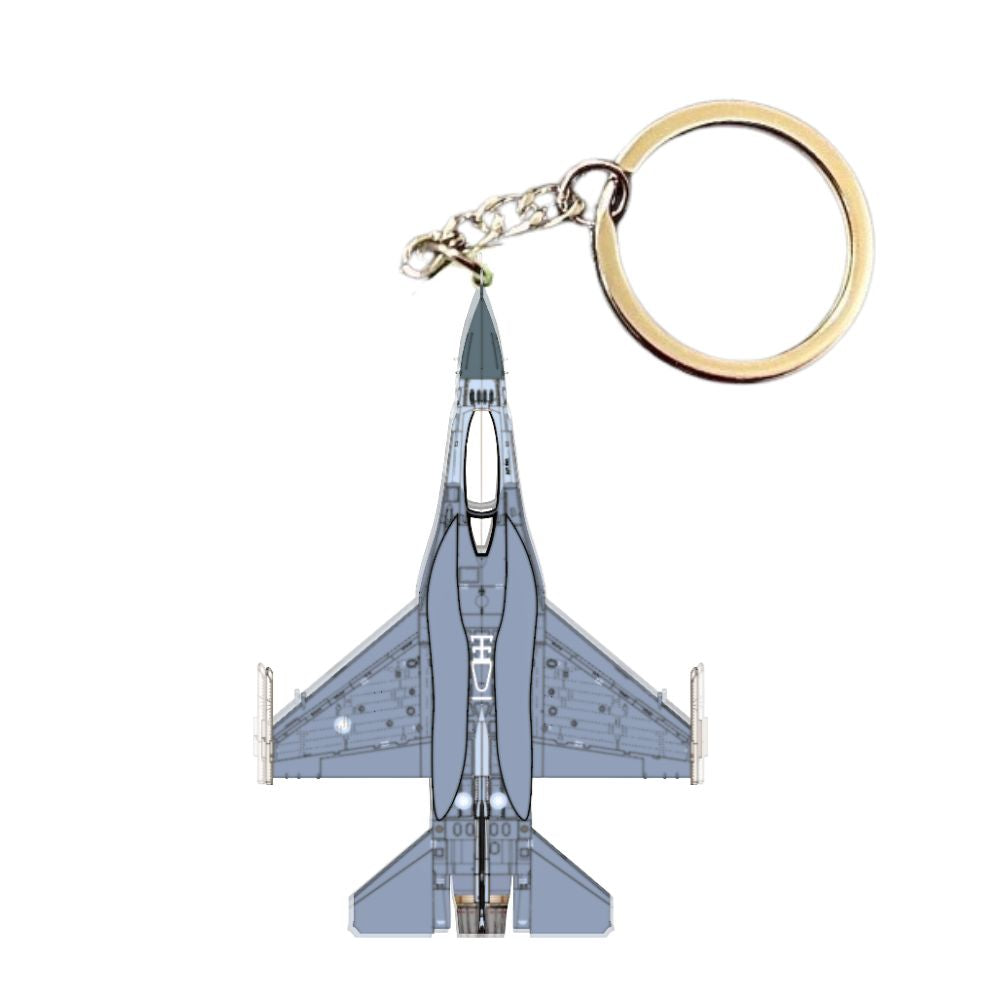RBF ROCAF F-16 BLK70 key chain 5cm K5-RCF16BK70