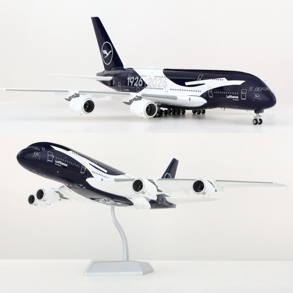 RBF 現貨 SQ 1:200 Lufthansa A380 100th L2350 全球免運