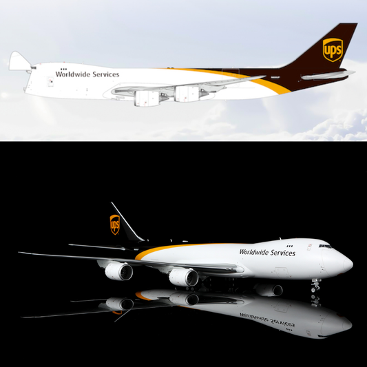 RBF SQ 1:200 UPS B747-8F N605UP Interact L2187C 全球免運 Free Shipping Worldwide