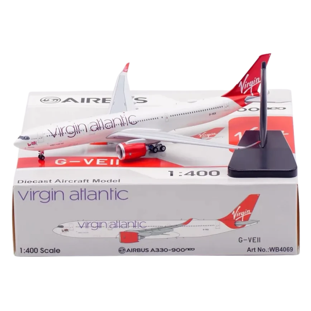 RBF 現貨 AV 1:400 G-VEII Virgin Atlantic A330 WB4069 全球免運 Free Shipping Worldwide