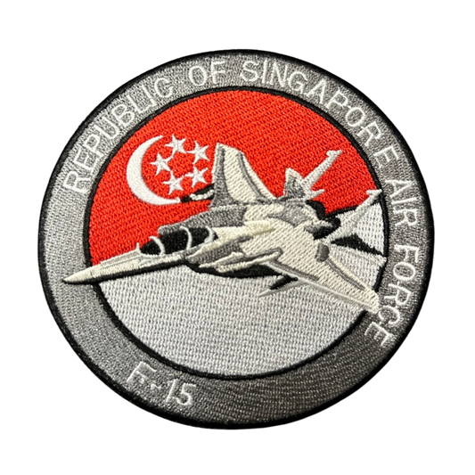 RBF現貨 Singapore Air Force F-15 Patch 10cm ARM-RSAF15 全球免運