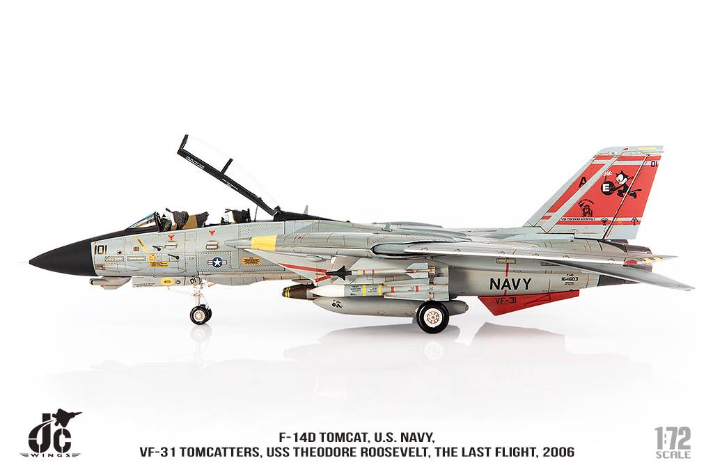 RBF JC 1:72 F-14D Tomcat U.S. NAVY VF-31 To JCW-72-F14-015