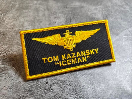 RBF TOP GUN ICEMAN PATCH ARM250-ICE
