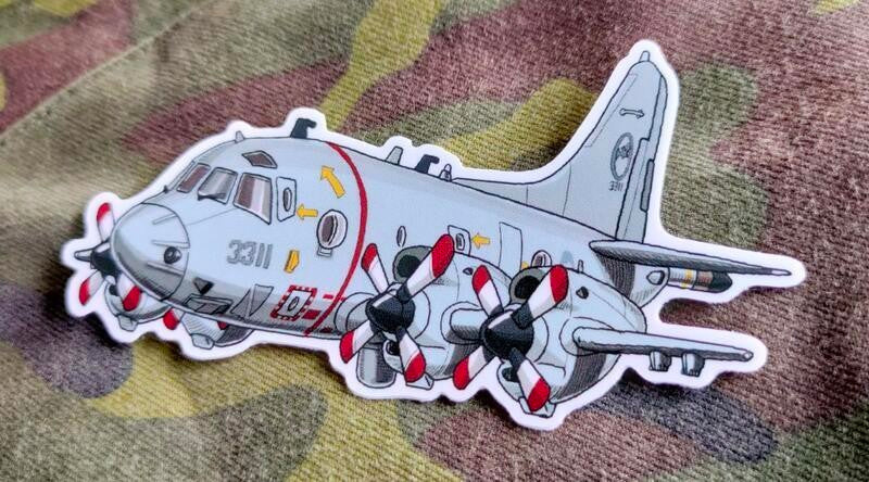 RBF Mr.Dom ORION P-3C PVC sticker S35-P3C
