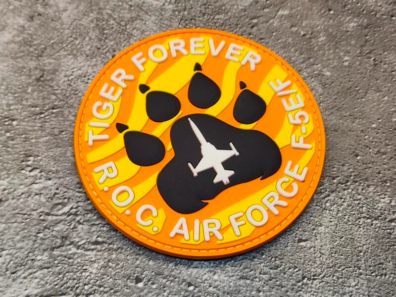 RBF絕版 ROCAF F-5E F PVC PATCH 軟膠夜光 ARM280-F5 全球免運