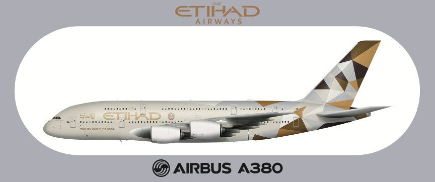 RBF ETIHAD A380 20*8.8CM STICKER S-R-380-EY