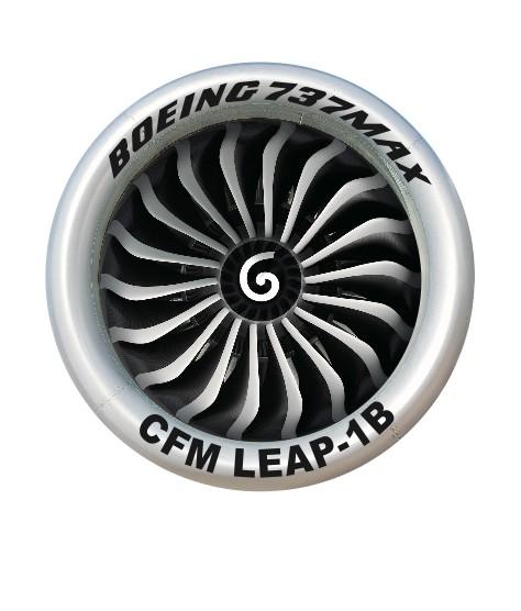 RBF現貨 737 LEAP-1B 10CM STICKER 貼紙 S-C-737LEAP1B 全球免運