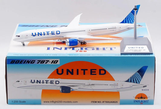 RBF 1:200 United 787-10 IF78XUA0625 全球免運