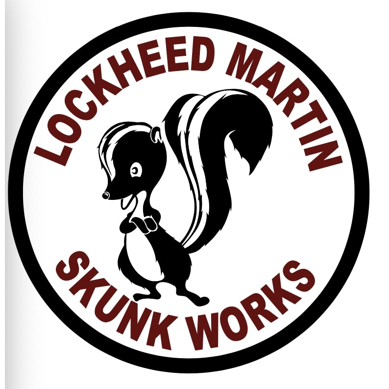 RBF SKUNK WORK 10CM STICKER S-C-SKUNK